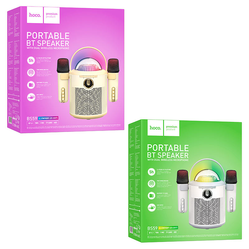 Wireless speaker BS59 Pearlescent Wireless speaker BS59 Pearlescent